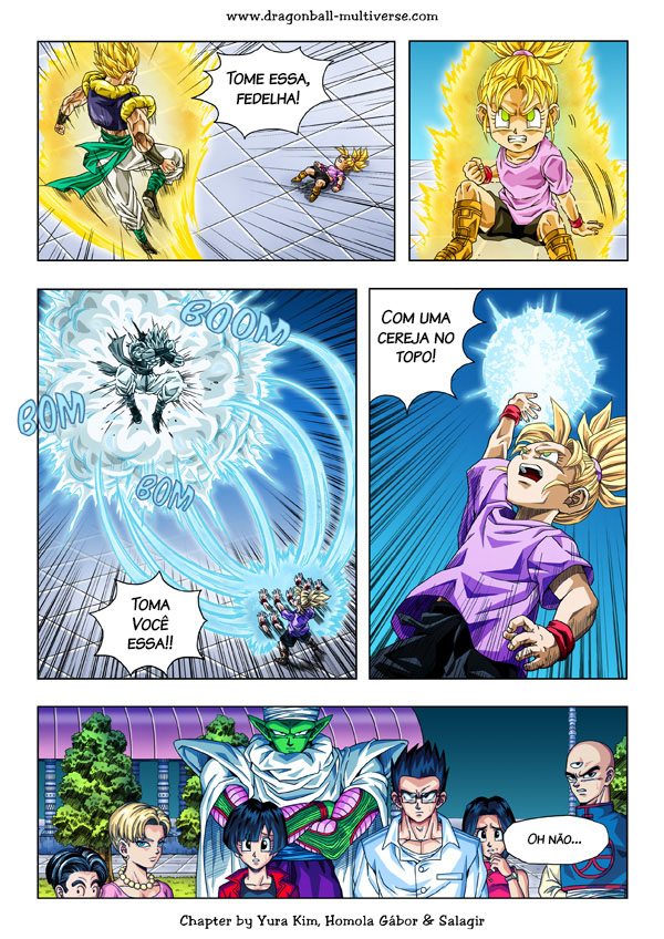 Dragon ball Crisis Universe (Doujinshi) - Ler mangá online em Português  (PT-BR)