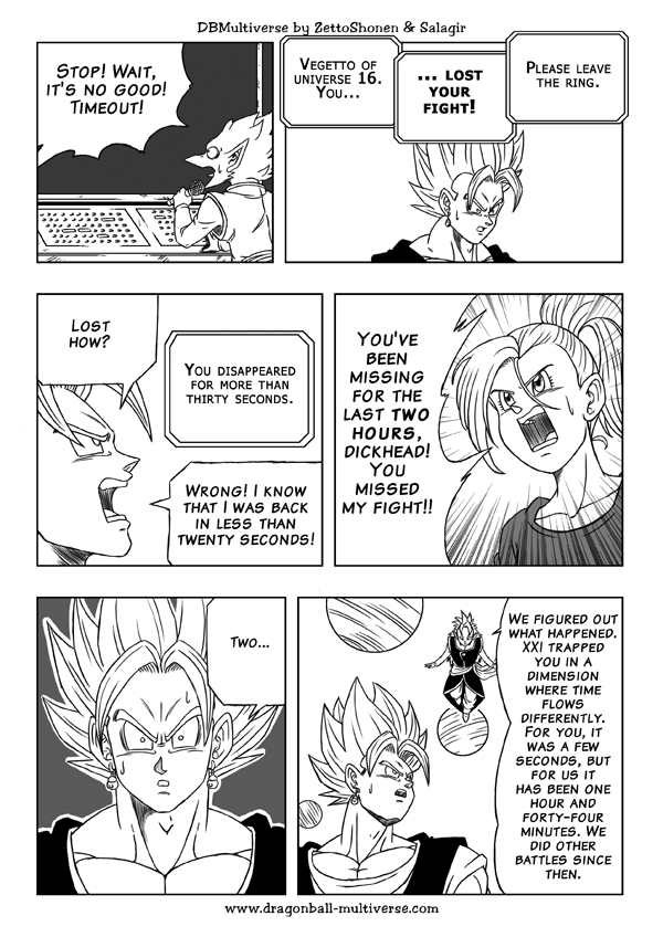 Universe 16: The Birth of Vegetto - Chapter 34, Page 747 - DBMultiverse