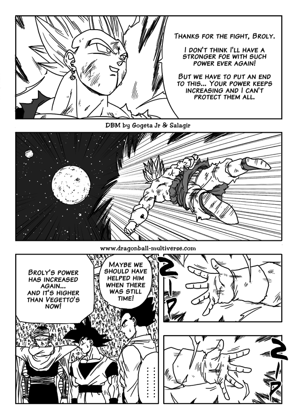 Vegetto's last resources. - Chapter 11, Page 220 - DBMultiverse