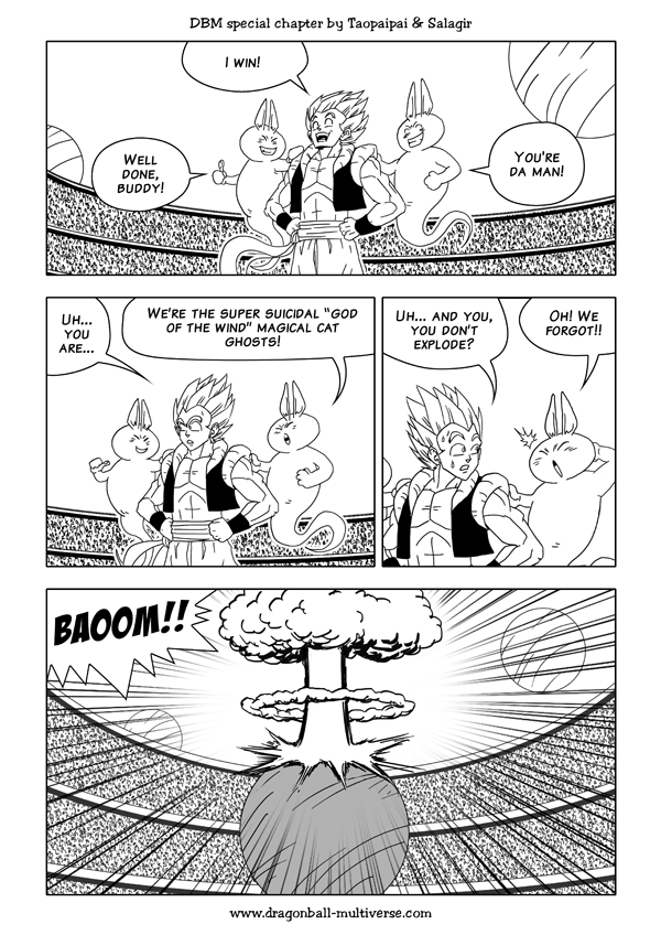 The invincibility of gag manga!!, Dragon Ball Multiverse Wiki