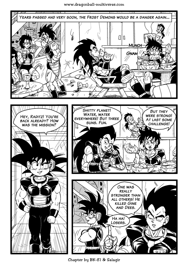 Universe 3 The Age Of Saiyans Chapter 64 Page 1477 Dbmultiverse