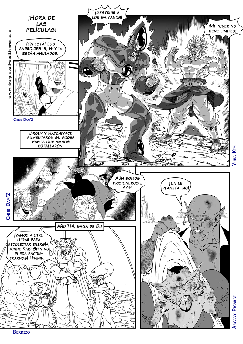 Universo 3 - ¡Los saiyanos llegan a la Tierra! - Capítulo 87, Página 1995 -  DBMultiverse