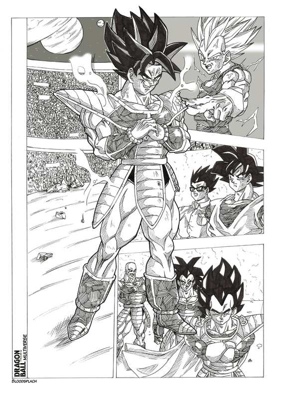 ArtStation - Dragon Ball Multiverse (Fan-Comic)