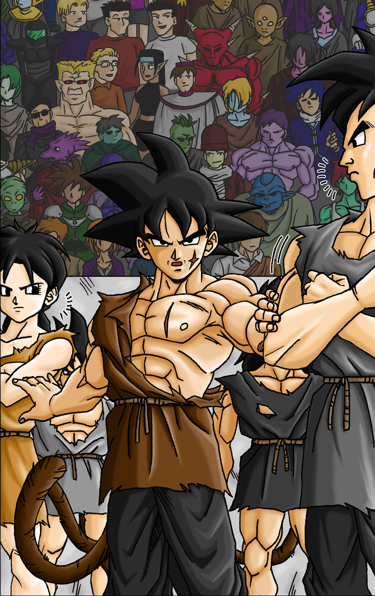 Dragon Ball Multiverse on X: DBM Universe 5 by Gothax With Toma, Totapo,  Celipa, Pambukin and Bardock SSJ3 Fiction of Fiction :)   / X