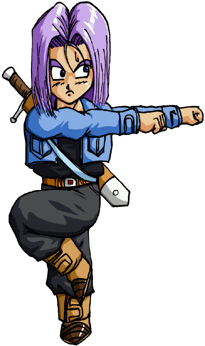 OC) Drew Ssj Future Trunks with his Battle armor from the Cell saga :) :  r/dbz