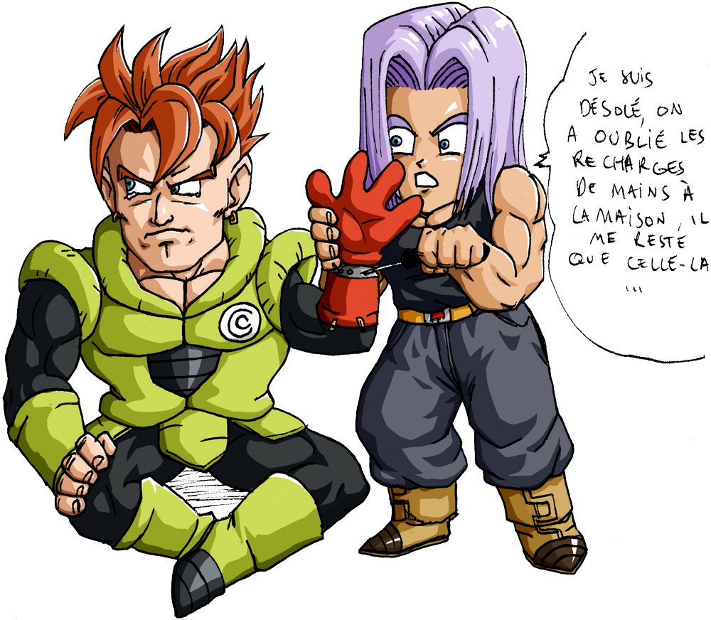 dragon ball super androide 21 - la llegada trunks del futuro - Wattpad