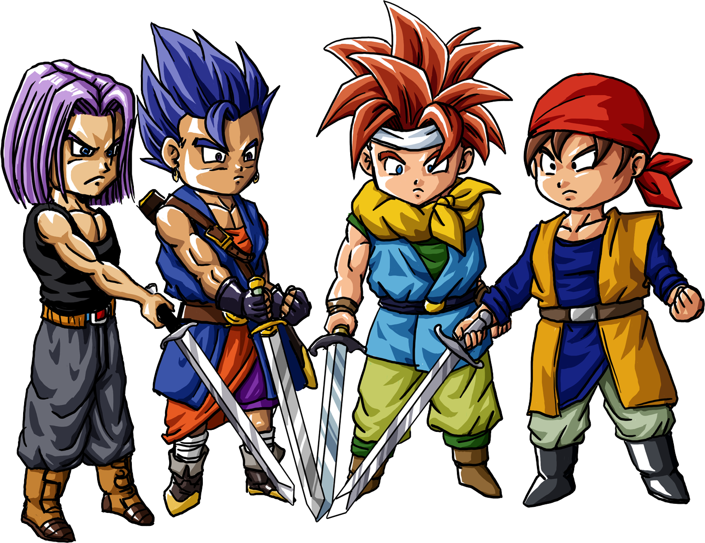 Dragon Ball Z Goku e Gohan… Pai e Filho, Heróis que Subiram\Nde