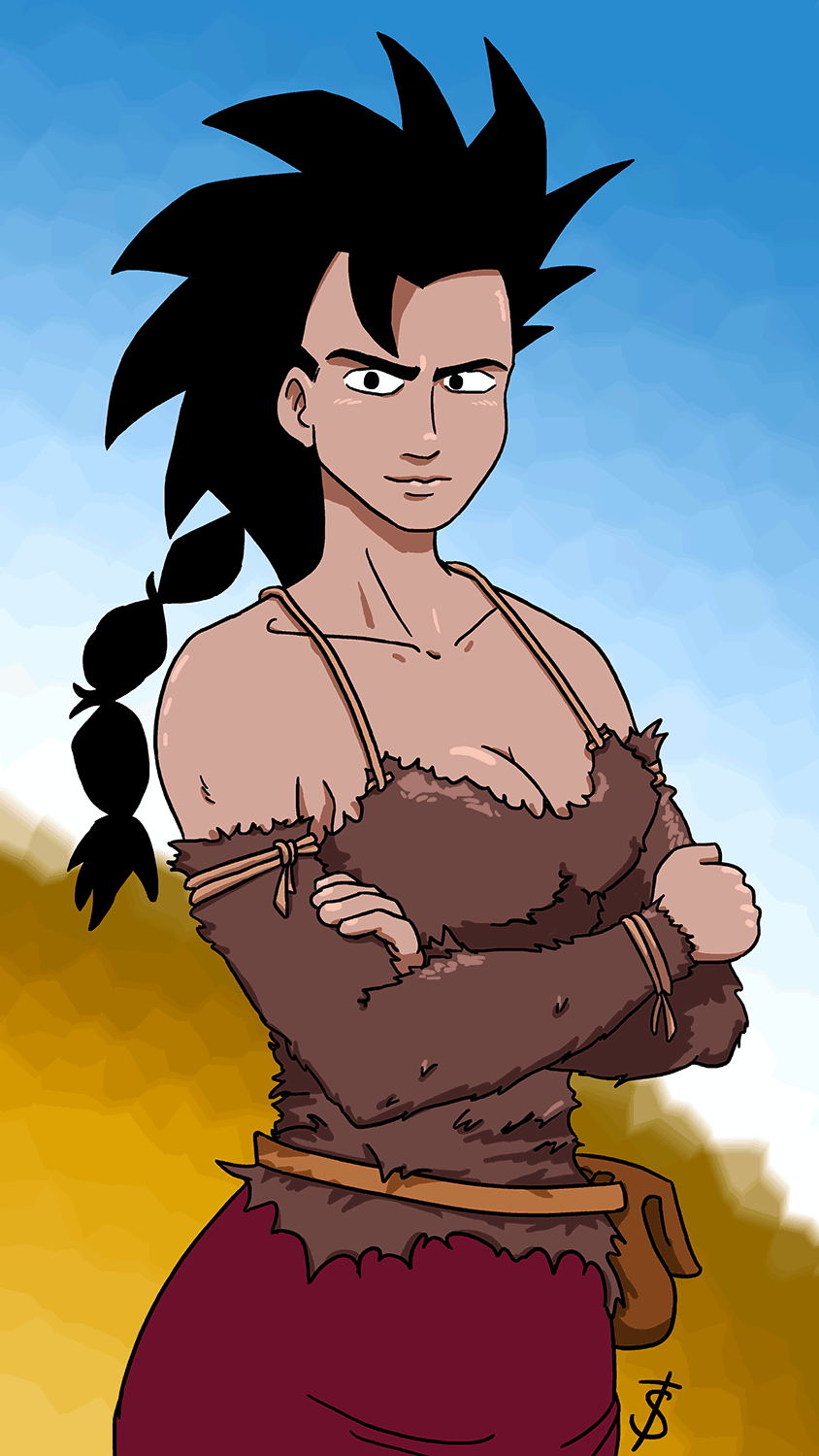 História Dragon Ball Multiverso: O Destino de Caulifla - O Super